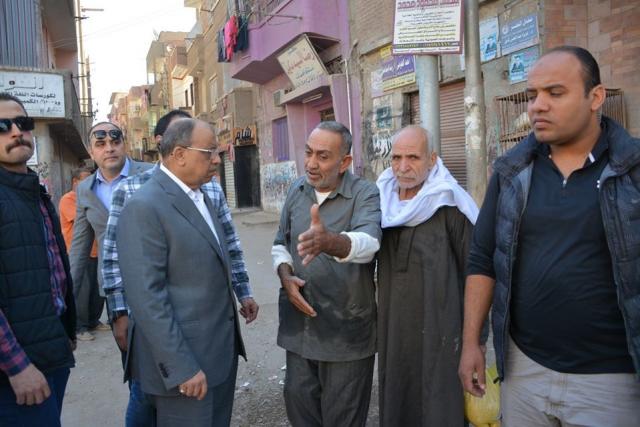 وزير التنمية المحلية في الخانكة