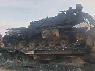 بالصور.. تدمير رتل عسكري تركي شمال سوريا ومقتل 5 جنود