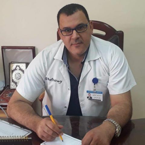الدكتور إسماعيل الحفناوي مدير مستشفى دمياط العام 