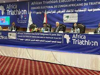 وزير الرياضة يشهد الجمعية العمومية للاتحاد الإفريقي للتراثيلون بشرم الشيخ