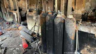 العراق.. مصرع 36 شخصا في حريق بمستشفى خاص لعلاج مرضى كورونا بالناصرية