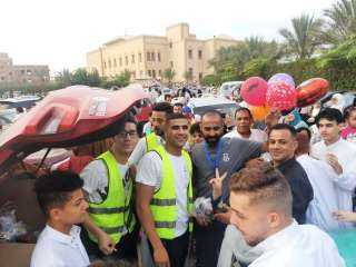 أهلا بالعيد .. مستقبل وطن الشروق يوزع هدايا على الأطفال عقب صلاة عيد الأضحى