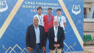 مصر تحرز ذهبية وفضيتين وبرونزية في بطولة العالم للناشئين للسباحة بالزعانف