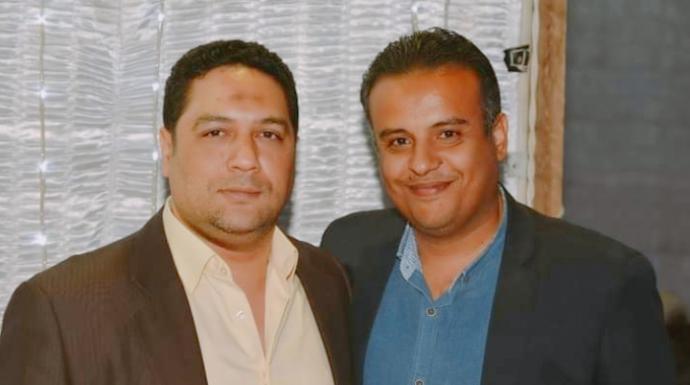 عمرو المزيدي يهنيء محمود أمين بمناسبة عيد ميلاده