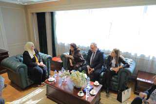 القباج تناقش احتياجات قطاع غزة مع وزيرة الصحة الفلسطينية