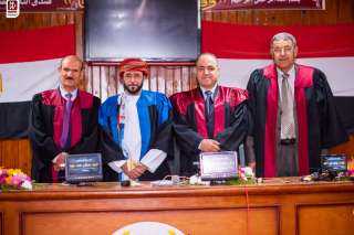 الباحث العماني علي بن سعيد المعمري يحصل على الدكتوراه من جامعة المنصورة