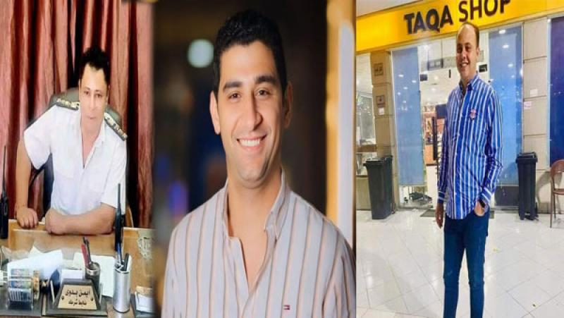 العميد أيمن بدوي والمقدم إسلام عنان والرائد محمد الشامي