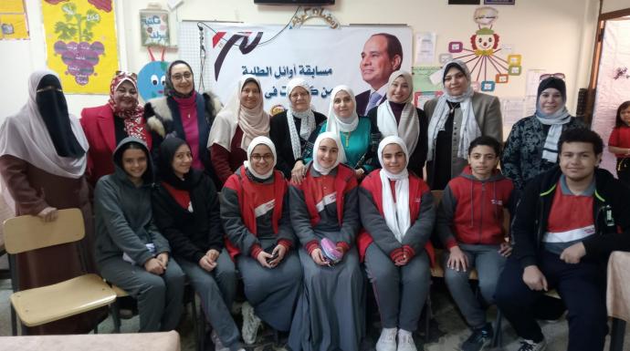 انتهاء فاعليات مسابقة حزب مستقبل وطن الشروق لأوائل طلبة المدارس ”صور”