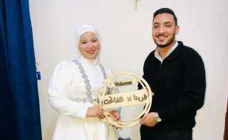 المزيدي يهنيء المهندس أحمد عدلي بخطوبة نجلته
