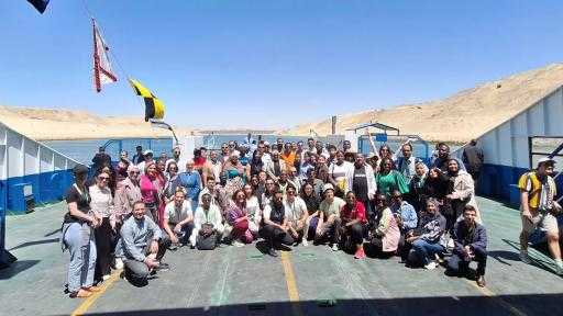 منتدى ناصر الدولي ينظم زيارة تعريفية للمشاركين إلى هيئة قناة السويس