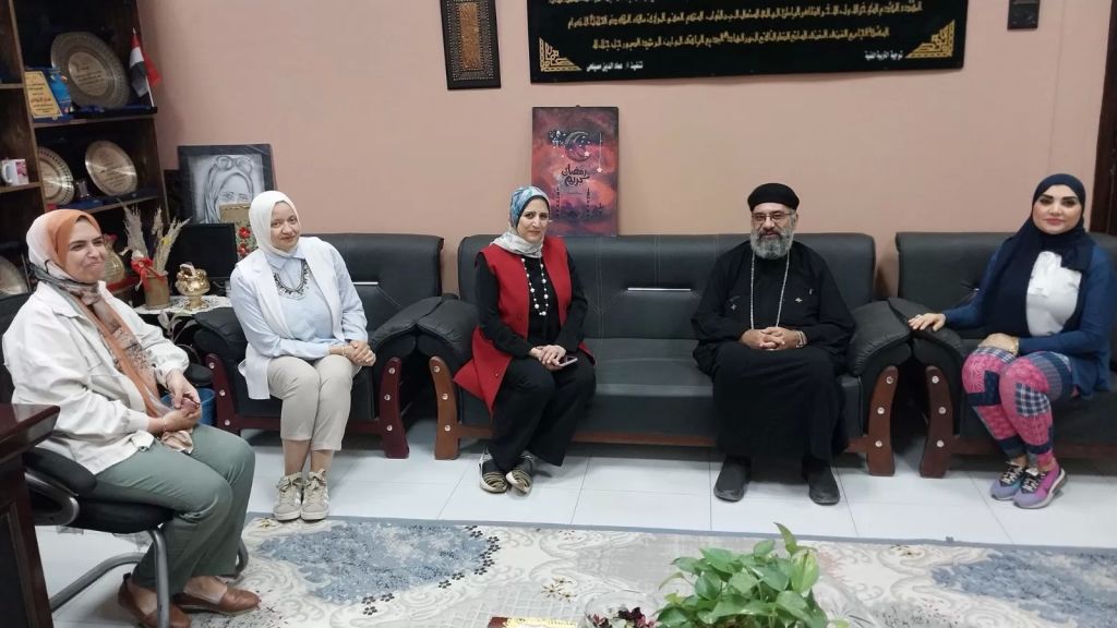 وفد الكنيسة في إدارة الشروق التعليمية