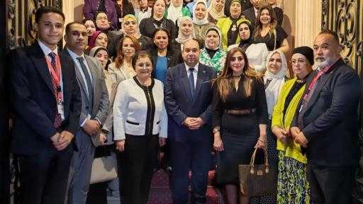 أمانة المرأة بحمادة وطن القاهرة تنظم ندوة بعنوان ” الخطه العاجله للتنميه والسكان ”