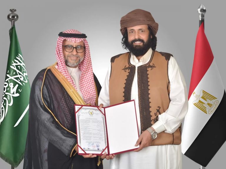 المستشار هاني حسن أبو زيد والشيخ عبد السلام الزارف العوامي