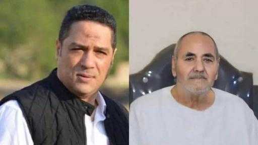 الصحفي عمرو المزيدي يعزي الحاج محمود أمين في وفاة والده