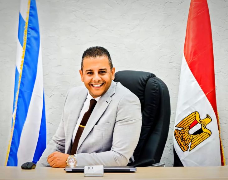 رضا عكاشة، رئيس الاتحاد العالمي للكيانات المصرية بالخارج بدولة اليونان وقبرص