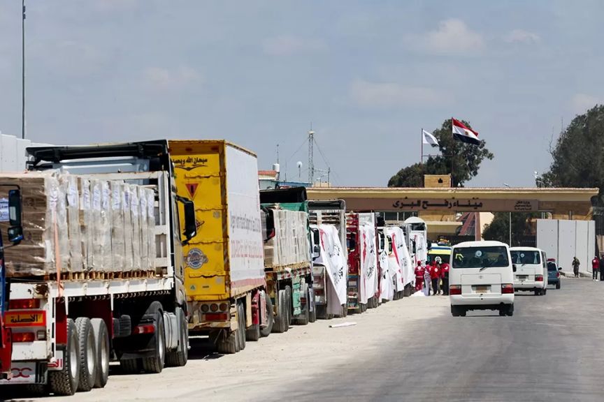 القافلة الإنسانية 