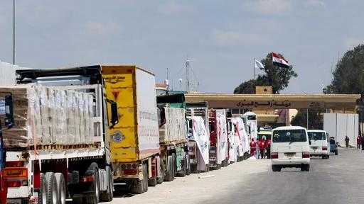 مصر ترسل القافلة الإنسانية الـ73 إلى غزة المتضررة من الفيضانات وسط أزمة شتوية متصاعدة