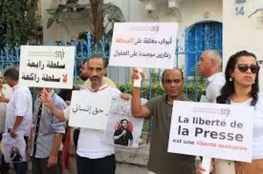 جانب من الاحتجاجات 