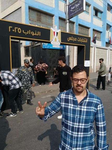 محمد كرم  اول غطاس عالمى من ذوى الهمم من أصحاب متلازمة داون