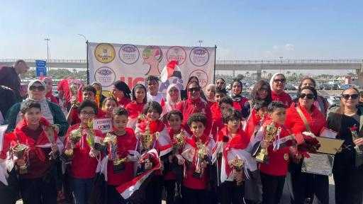 أبطال مصر يحصدون عدة جوائز في المسابقة الدولية للعباقرة بدبي