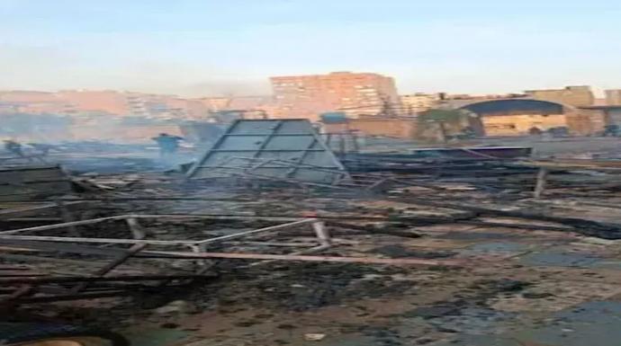 مؤلف «الكينج» يحسم الجدل بعد حريق ستوديو مصر: وقف التصوير «شائعة» والعمل مستمر