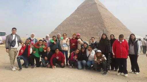 ”تمكين بالمعرفة والترفيه… جولة سياحية لطلاب ذوي الهمم في الأهرامات وقلعة صلاح الدين”