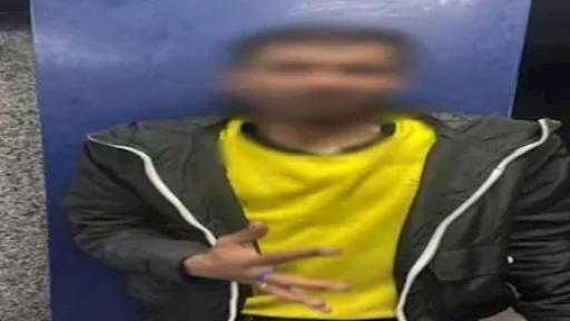 ضبط صاحب تريند «  أنتش واجري» متعلقا بعمود إنارة وإيداعه مصحة نفسية