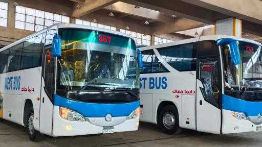 دعم أسطول القابضة للنقل بـ 529 أتوبيسًا وميني باص صناعة مصرية