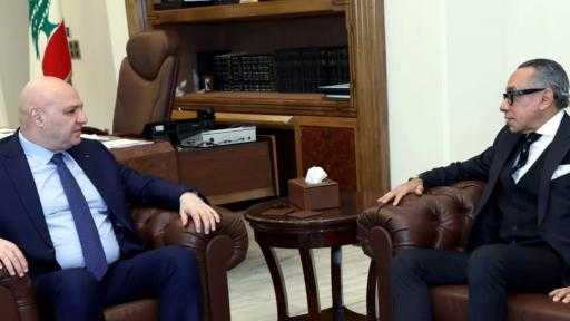 السفير المصري في بيروت يلتقي رئيس الجمهورية اللبنانية