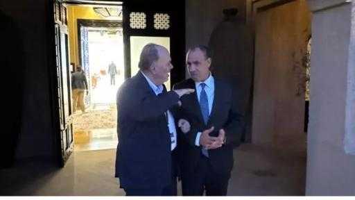 وزير الخارجية يلتقي ناصر القدوة على هامش منتدى بني ياس بالإمارات