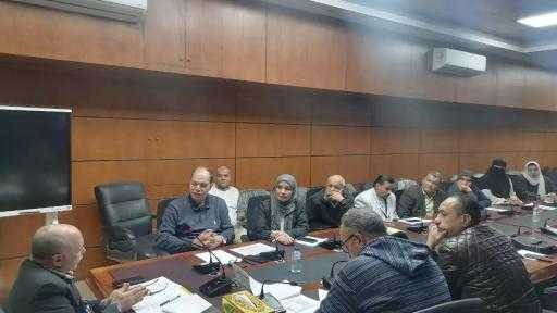 السكرتير العام المساعد لمحافظة الدقهلية يعقد اجتماعا لمتابعة الاستعدادات لأعمال الموجة ٢٨ لإزالة التعديات