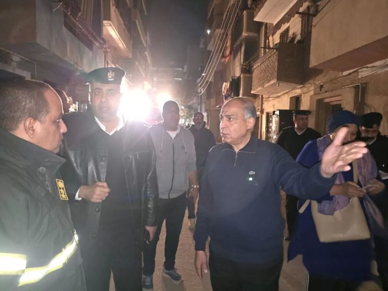 انهيار منزل بطه السبع 