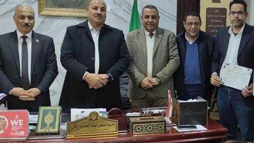 لقاء موسع بين زيان ومعلمي المنيا