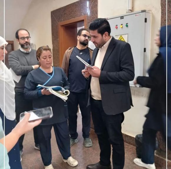 د أحمد منصور مدير إدارة المتابعة 