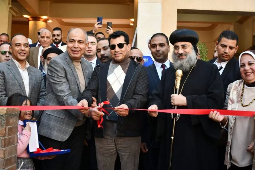 وزير الشباب ومحافظ المنيا 