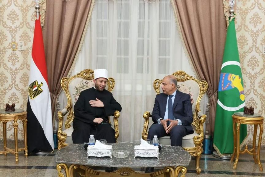 وزير الأوقاف ومحافظ المنيا