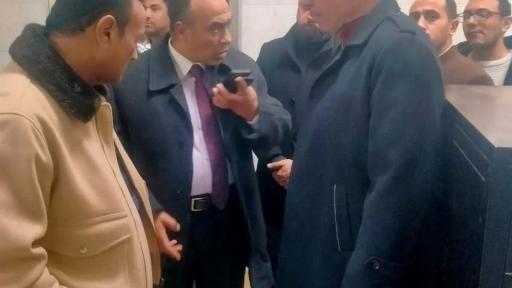 بتكليف من محافظ المنيا نائب المحافظ يزور مستشفى صدر المنيا للاطمئنان على مصابي حادث تصادم بالطريق الدائري