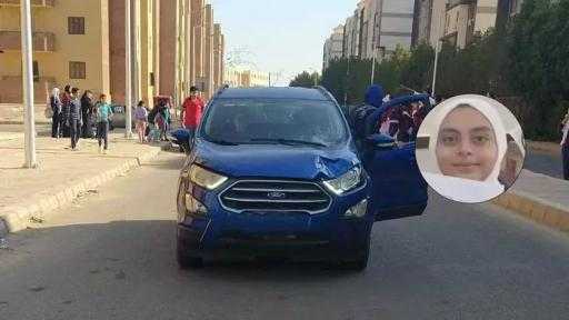 الحبس سنة لولية الأمر المتهمة بدهس الطفلة ”جنى” أمام مدرسة الشروق