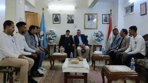 أمين العمل الجماهيري بـ«مستقبل وطن» يزور كنائس البحر الأحمر.. ويؤكد: مصر نسيج واحد لا يتجزأ