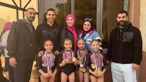 ليلى محمود تحصل على ذهبيتين فى بطولة كأس مصر للجمباز تحت 9 سنوات 2025 / 2026
