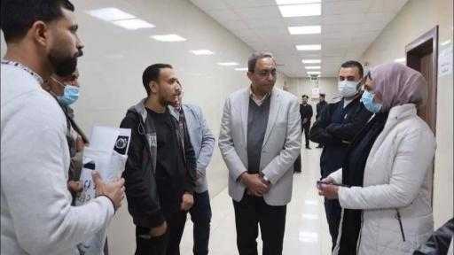 نقل قسم الإستقبال إلى المبنى الجديد بمستشفى فرشوط المركزي وتزويده بجهاز أشعة حديث وزيارة مفاجأة للمحافظ