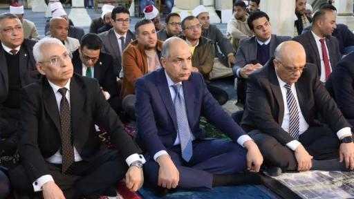 محافظ المنيا يشهد احتفالية الأوقاف بذكرى ليلة الإسراء والمعراج بمسجد صلاح الدين