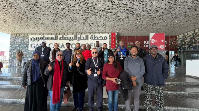 جولة سياحية للإعلاميين العرب والأفارقة على هامش كأس الأمم بالمغرب