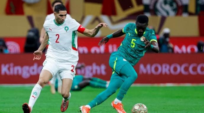 تعادل سلبى مثير يحسم الشوط الأول بين المغرب والسنغال فى نهائى أمم إفريقيا