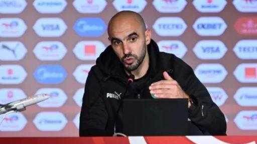 الركراكى يهنئ السنغال وينتقد التحكيم: ”كرة القدم الإفريقية تستحق أفضل”