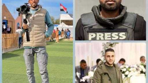 استشهاد ٣ صحفيين في هجوم إسرائيلي على سيارة تابعة للجنة الإغاثة المصرية في غزة