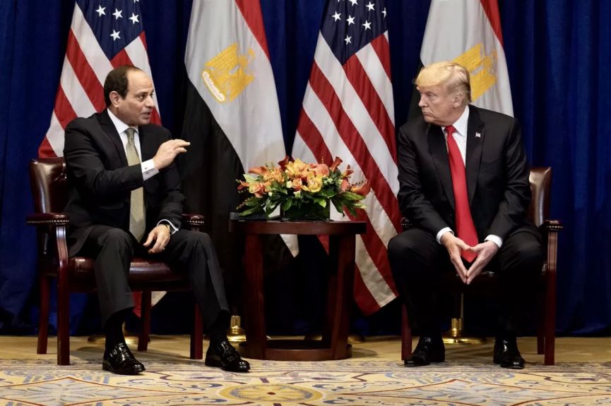 الرئيس السيسي ودونالد ترامب (أرشيفية)