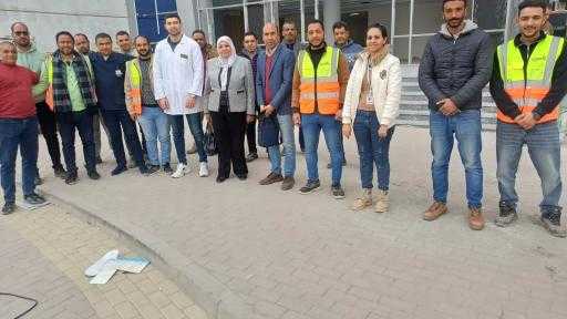 استكمالاً للجولات الميدانية بالمنيا.. وفد ”التأمين الصحي الشامل” يتفقد المنشآت الطبية بمغاغة.