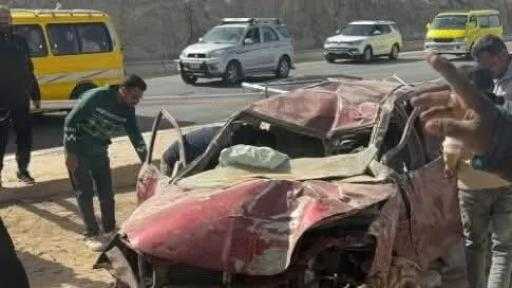 إصابة طبيبتي أسنان في حادث سير بالمنيا الجديدة