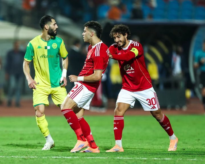 مباراة الأهلى وشبية القبائل